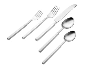 Cubit Mirror Cutlery Service for 4