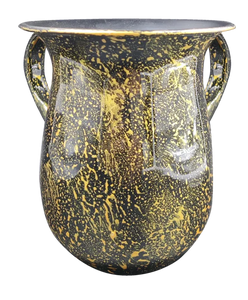 Washing Cup Stainless Steel Gold Glitter With Stem