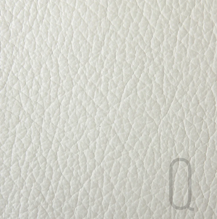 MONOGRAM LEATHER WHITE CHARGER - O