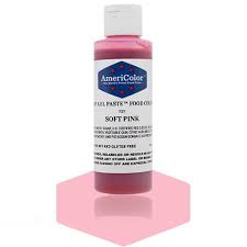 Soft Gel Paste Food Color 4.5 Ounce Soft Pink