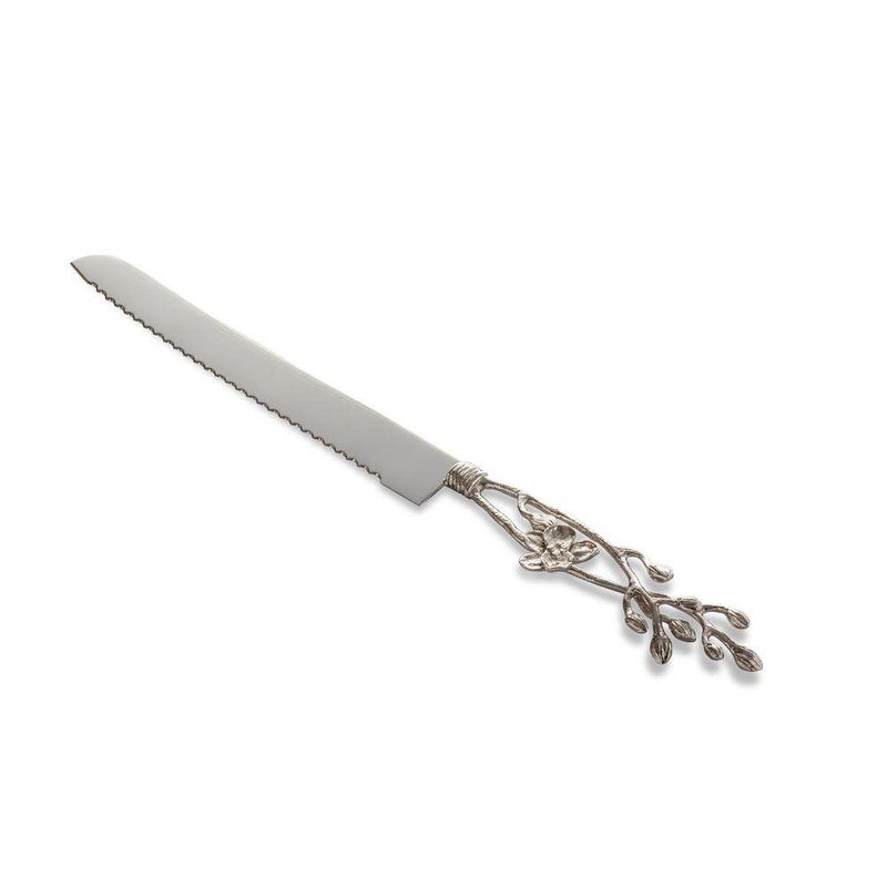 111847 White Orchid Bread Knife