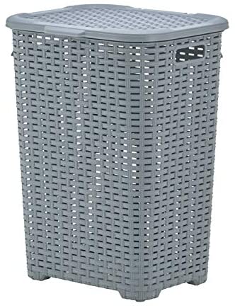 Superio - Wicker Hamper - Onyx Grey