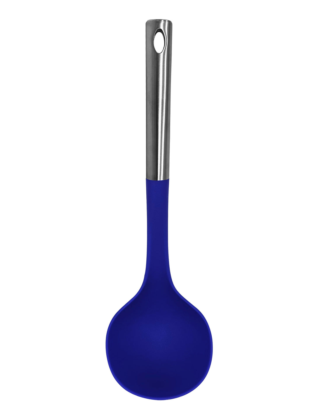 Millvado - Nylon Utensils SS Handle, Soup Ladle, Blue,13