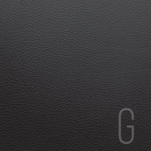 MONOGRAM LEATHER BLACK CHARGER - G