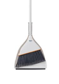 Superio - Angle Broom and Clip-On Dust Pan Set