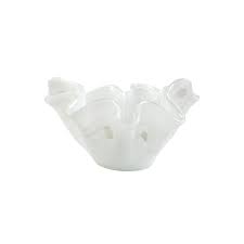 OND-5232W Onda Glass White Medium Bowl