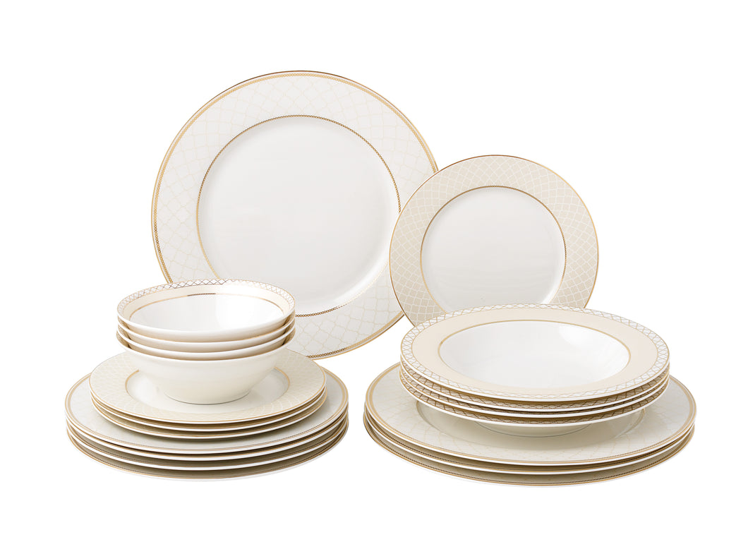 6664 Grace Bone China Dinnerware Service For 4