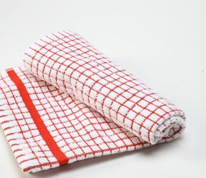 Red Checkered Towel