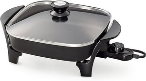 Presto 06626 11 inch Electric Skillet w/glass lid