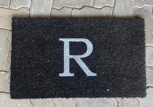 TAJ Design Monogrammed  Doormat R