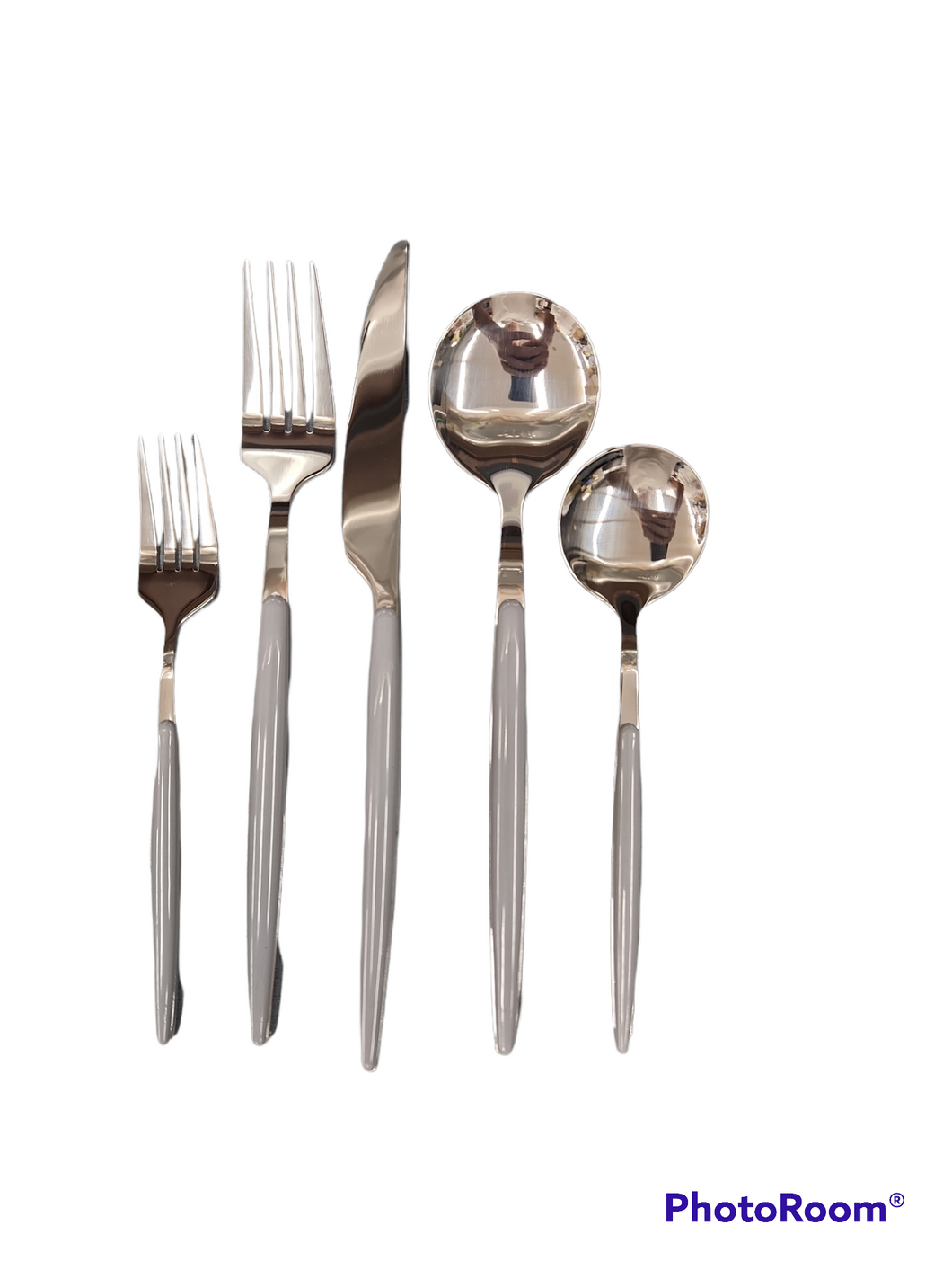 Osaka Flatware Grey Service For 4