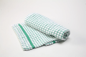 Grey Checkered Dish Towel