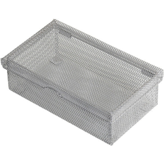 Silver Mesh Hinged Paper Box