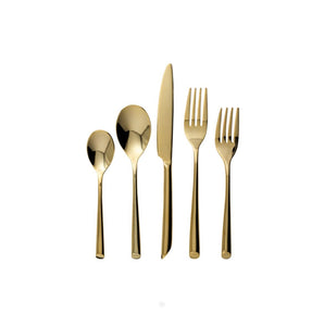 VC-152 Pearl Full Gold Flatware S4