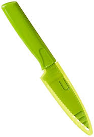 Serrated Knife ColoriÂ® 4â€ (green)