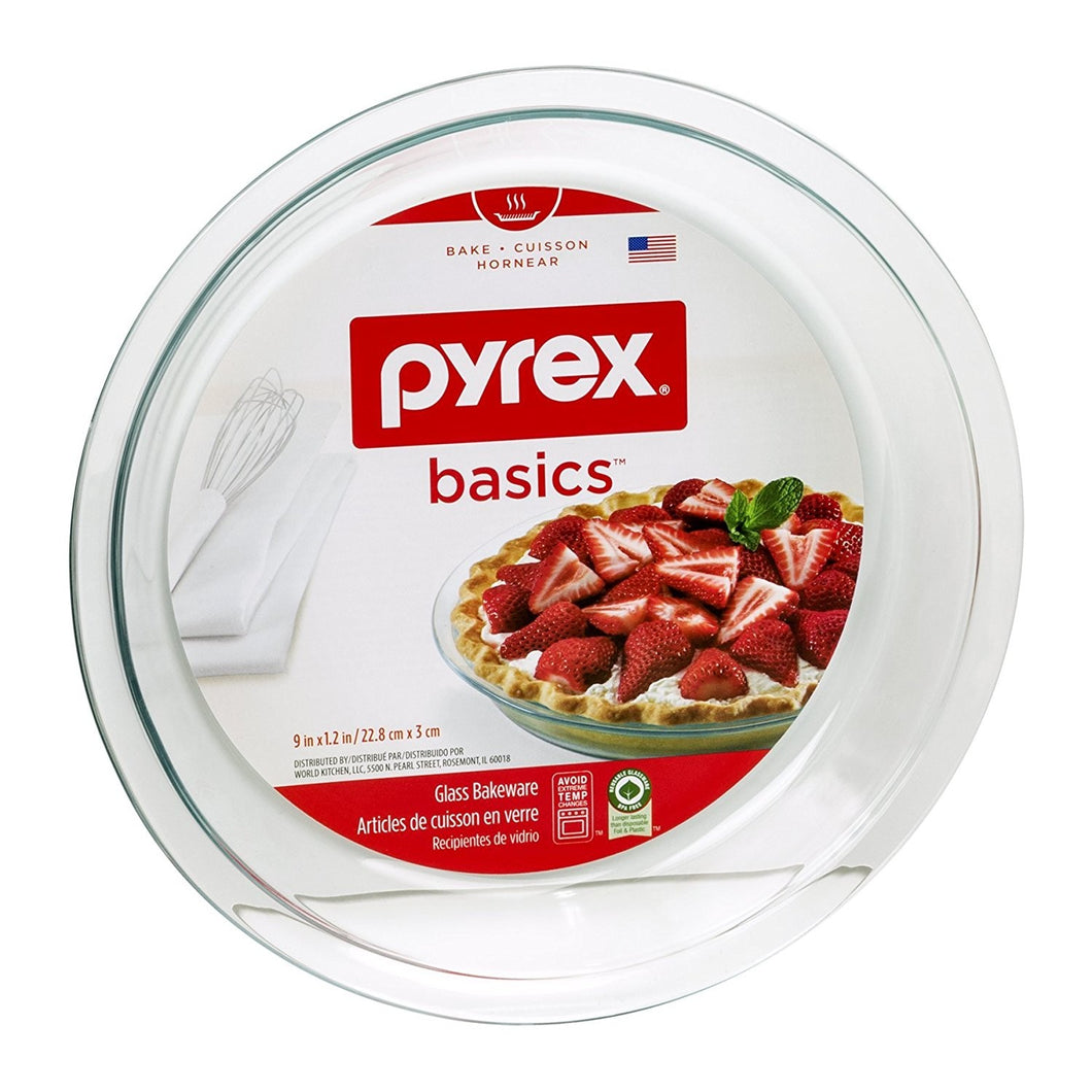PYREX-PIE PLATE-9x1.5