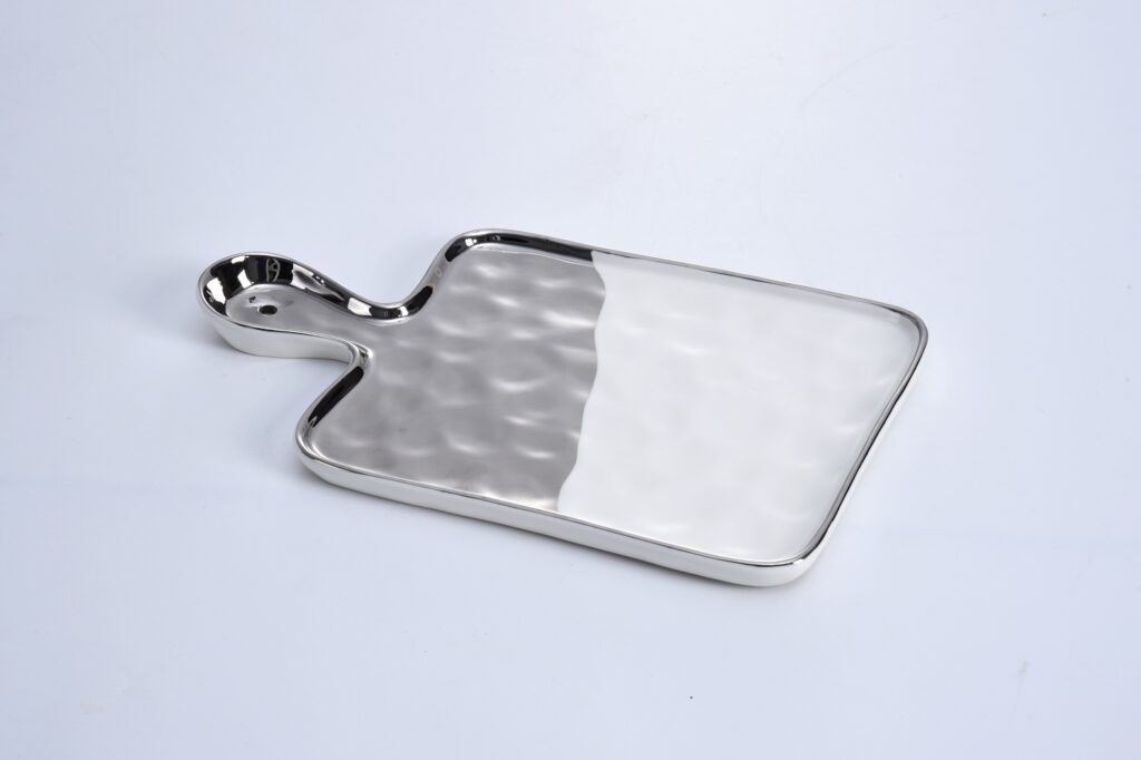 Cer-2627-w Medium Silver Tray