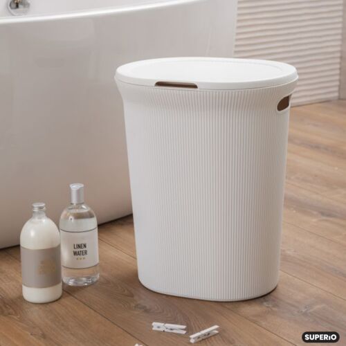 1120 40 L Ribbed Laundry Hamper,