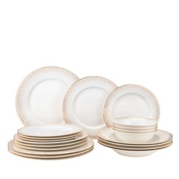 Infinity Gold Dinnerware Service For 4