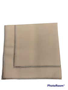 NAP-LN SILVER NAPKIN 20X20: SILVER