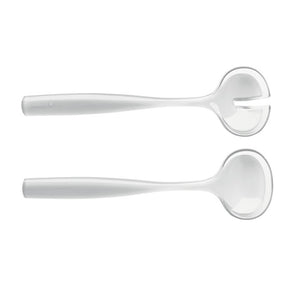 29735400 Grace Salad Servers White