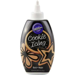 Wilton Black Cookie Icing, 9 oz.