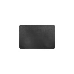 Studio Leather Rectangle Placemat Black