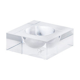 SS-CE-W Salt Cellar - White Base - 2.5x2.5x1