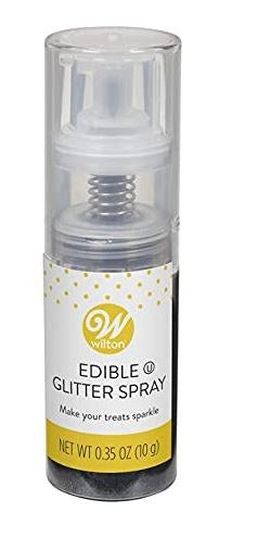 GLITTER SPRAY BLACK CARDED