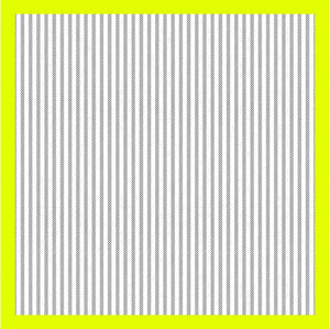 Cotton Stripe Yellow Place Mat