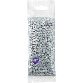Wilton Silver Confetti Sprinkles, 1.1 oz.