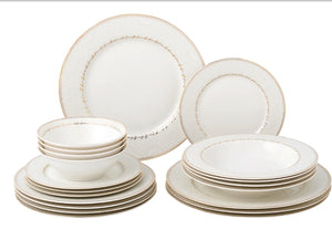 6711 Lia Dinnerware- Service For 4 With Xtra Fish Plate