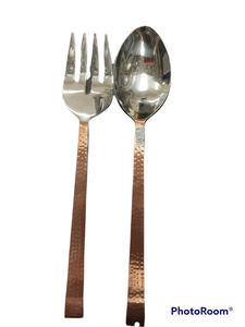 G100624 Hammered Rose Gold Servers