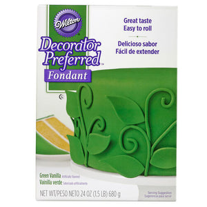 DP GREEN FONDANT 24OZ