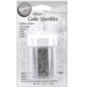 Wilton Silver Cake Sparkles