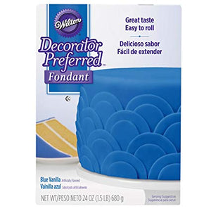 DP BLUE FONDANT 24OZ