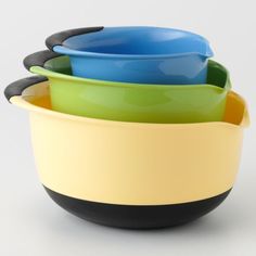 OXO GG 3-PC MIXING BOWL SET - ASSORTED COLORS