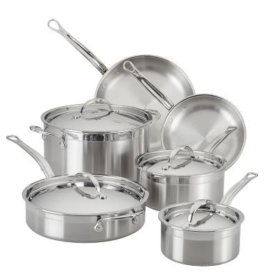 Hestan 10 Piece Cookware Set