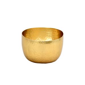 16364 GOLD OVAL HAM BOWL