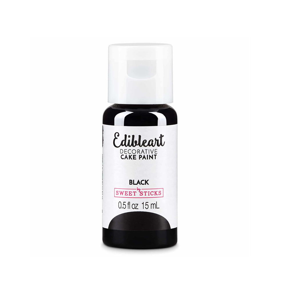 Edible Art Black Food Paint, 15ml