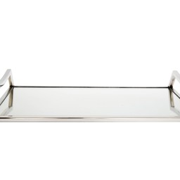 MT3395 Oblong Mirror Serving Tray with Handles