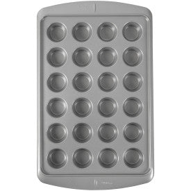 Wilton Ever-Glide Non-Stick Mini Muffin Pan, 24-Cup