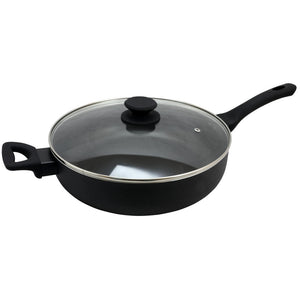 Oster Ashford 5 Quart Saute Pan With Lid In Black