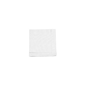 LINEN LOOK NAPKIN S4 WHITE