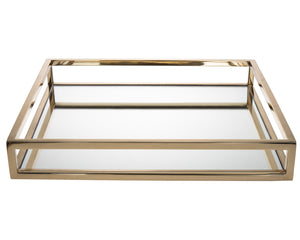 99811 ASPEN GOLD 14" SQUARE TRAY