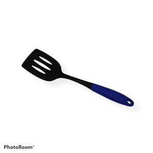 Cherle Nylon Slotted Turner blue handle