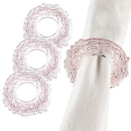 NR-CB Napkin Rings - Cherry Blossom - Set of 4