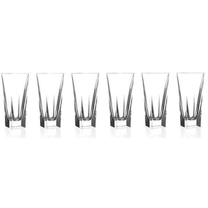 RCR Fusion Crystal Highball Glass set of 6